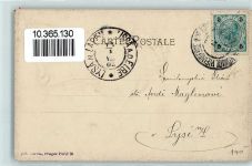 Passepartout 1902 Prägedruck