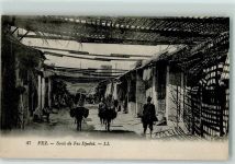 Fes Fez 1919 - Souk de Fez Djedid AK