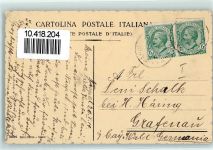 80100 Napoli 1914 - Piazza S. Ferdinando con Teatro S. Carlo e Galleria