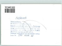88605 W7790 Meßkirch KEINE AK Ort handschriftlich Apotheke Gasthaus Adler
