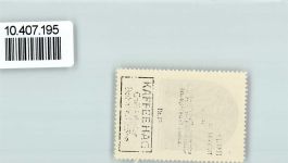 01816 O8302 Bad Gottleuba - Vignette Wappen Kaffee Hag 1920-1940 Adler