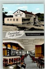 71546 W7152 Kleinaspach - Sonnenhof Cafe Ferber Bes.Gam.Ferber