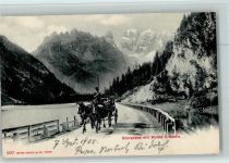Photoglob 550 - Dürrensee und Kutsche ca 1915 AK Kutsche