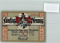 95632 W8592 Wunsiedel - Notgeld Ritter