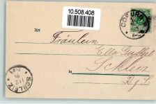 Künstler Postkarte Nr. 274 - Frauenkopf, Farbpalette Künstler sign. 1899