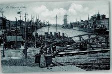 Libau Liepaja - Hafen Dampfer Segelschiff