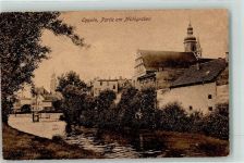 Oppeln Opole 1922 Gebrauchsspuren am Mühlgraben