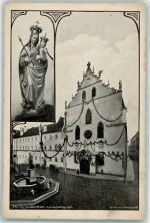 1010 Wien 1. Bezirk, Innere Stadt - Franziskanerkirche mit Mutter Gottes Statue