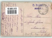 Kosice Kaschau 1919 - Bahnhof