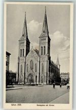 1160 Wien 16. Bezirk, Ottakring - Bebelplatz mit Kirche