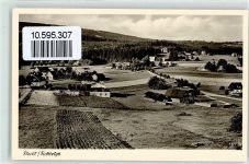 95615 W8590 Marktredwitz - Landpoststempel Fleckl über Warmensteinach Notopfer Marke