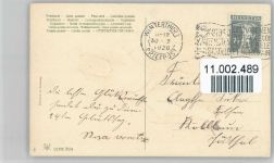 Serie 7674 - Mädchen mit Blumenkorb 1920 AK Geburtstag Prägedruck