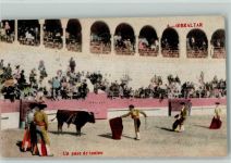 Gibraltar - Una pase de tanteo Stierkampf