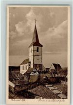 91607 W8801 Gebsattel - Partie a.d. Pfarrkirche