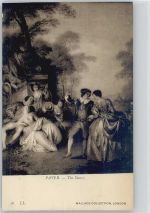 Gemälde von Pater The Dance Tanz Künstlerkarte