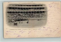 Nr. 19 - Corrida De Torros - Picadores y Toro 1900 AK Stierkampf