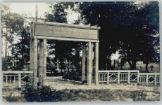 Soldatenfriedhof Foto AK WK I Friedhof