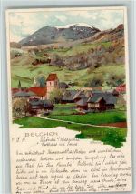 W7869 Belchen im Schwarzwald Künstlerkarte, gute Erhaltung AK Mutter, K. 1901 Lithographie