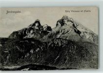 Berchtsgaden König Watzmann mit Familie Berggesicht 1910