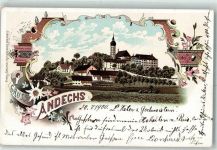 82346 W8138 Andechs 1900 Lithographie