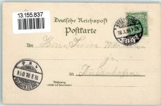 67000 Strasbourg Straßburg 1899 Lithographie Orangerie