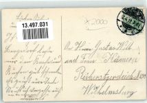 21423 W2090 Sande 1911 Gebrauchsspuren Grosse Straße Hotel schwarzer Walfisch