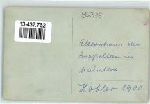 95336 W8653 Mainleus 1900 Privatfoto AK Wohnhaus Höhler Ort handschriftlich
