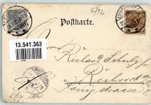 33175 W4792 Bad Lippspringe 1900 - Louisenheim Hotel Schlepper Apotheke Ev. Pflegehaus Krankenhaus