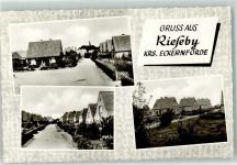 24354 W2332 Rieseby Foto AK Gruss Siedlung