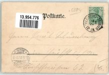 61389 W6384 Feldberg , Taunus 1901 Künstlerkarte die drei Feldberghäuser