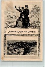 1190 Wien 19. Bezirk, Döbling 1918 Gebrauchsspuren Grinzing