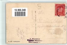 1190 Wien 19. Bezirk, Döbling 1918 Gebrauchsspuren Grinzing