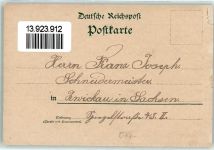 07743 O6900 Jena 1897 - Aula Vimariensis Jenensis Gartenlokal Portrait Kämmer Carolus