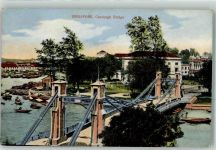 Singapore Gebrauchsspuren Cavenagh Bridge