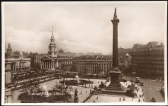 um 1930 - London, -Trafalgar Square