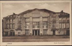23552 W2400 Lübeck um 1920/30 - Lübeck, Neues Stadttheater.,Rudolph Karstadt AKU1
