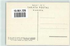 Ser un gran artista quiero Toma Fosforo Ferrero Reconstituye y Alimenta Motiv Spanien Künstlerkarte