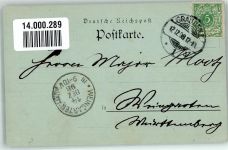 Graudenz Grudziadz 1898 Mondschein