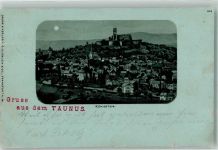 61462 W6240 Königstein im Taunus 1899 Gebrauchsspuren Lithographie