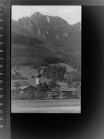 83224 W8215 Rottau , Chiemgau GLASNEGATIV Gedererwand