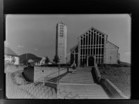 66999 W6781 Merzalben GLASNEGATIV Kirche