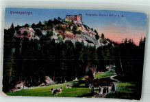 Kynast Chojnik 1920 Foto AK Burg
