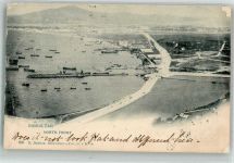Gibraltar 1900 Gebrauchsspuren Hafen North Front