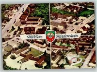 46562 W4223 Möllen , Niederrhein - Luftaufnahmen Ortsansichten 4-Bildaufnahme