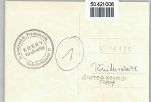 53809 W5207 Winterscheid , Siegkr - Gasthof zur Post Straße Baum