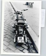 Foto-Karte Motorrad
