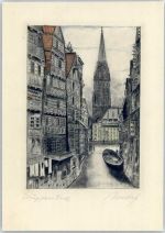 67000 Strasbourg Straßburg KEINE AK Kupferstich