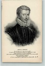 Henri de Lorraine AK Adel Frankreich