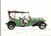 Thomas Flyer 6-70 von 1907 Oldtimer 1987
