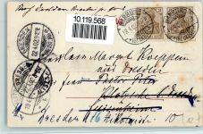 Kinder beim Picknick Trachten Hessen 1902